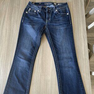 Bejeweled Blue Jeans